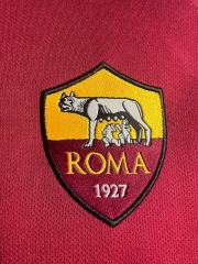 2017-2018 home Long sleeve Retro Roma Soccer Jerseys