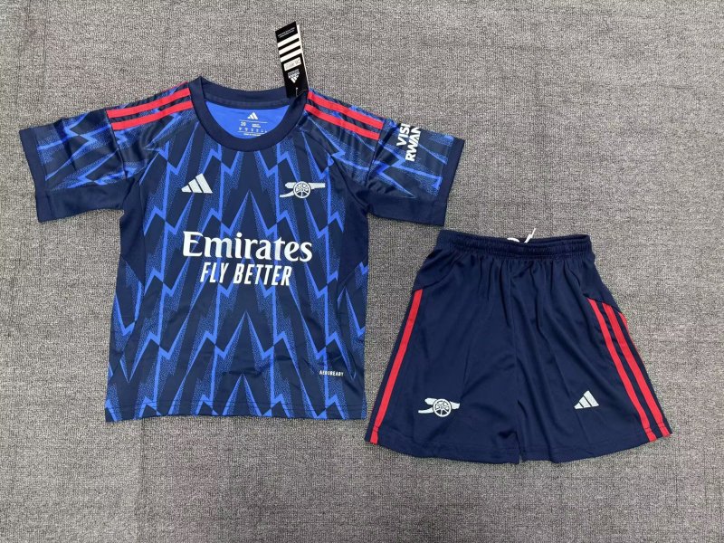 2025 2026 Arsenal away jersey kids + free socks