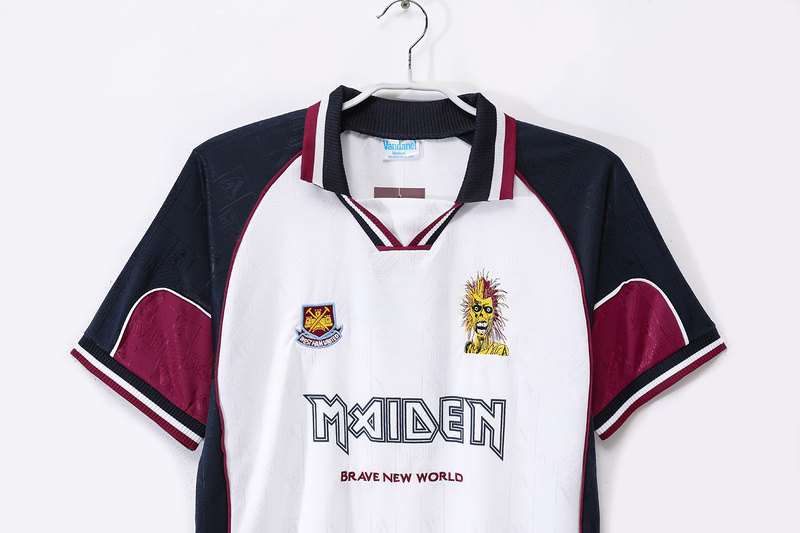 1999 away Retro West Ham United Soccer Jerseys
