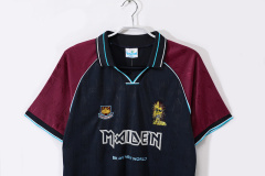 1999 home Retro West Ham United Soccer Jerseys