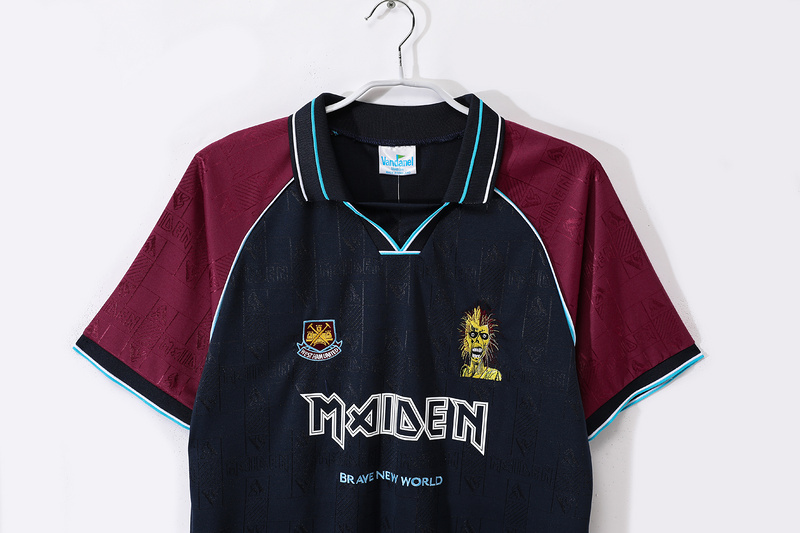 1999 home Retro West Ham United Soccer Jerseys
