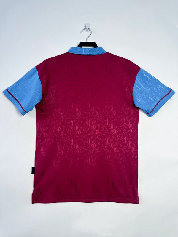 1995-1997 home Retro West Ham United Soccer Jerseys