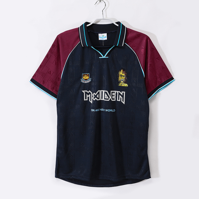 1999 home Retro West Ham United Soccer Jerseys