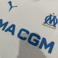 2025-2026 home Marseille Player version Soccer Jerseys