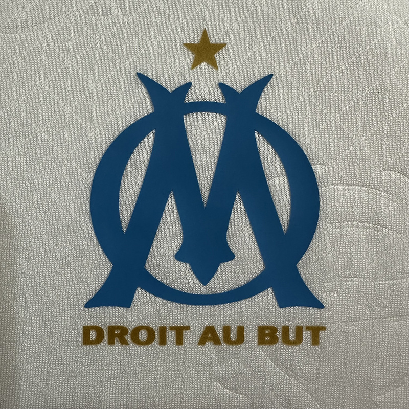 2025-2026 home Marseille Player version Soccer Jerseys