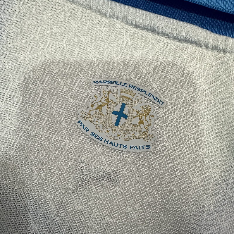 2025-2026 home Marseille Player version Soccer Jerseys
