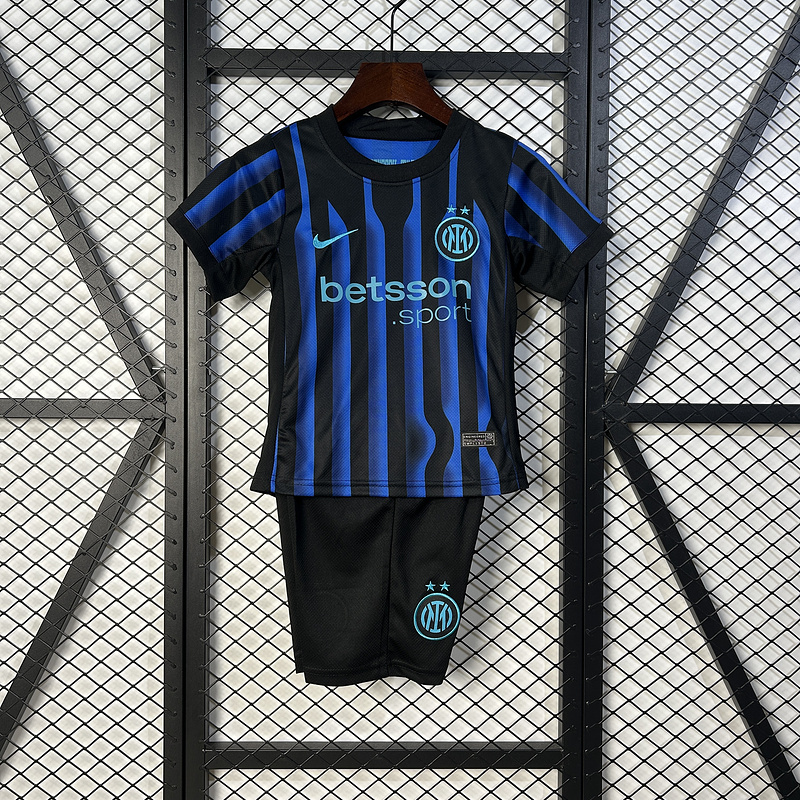 2025-2026 home kids Inter Milan Soccer Jerseys + free socks
