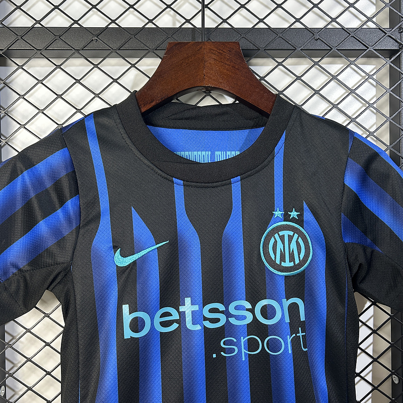 2025-2026 home kids Inter Milan Soccer Jerseys + free socks
