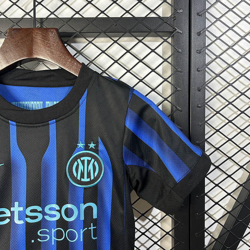 2025-2026 home kids Inter Milan Soccer Jerseys + free socks