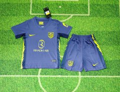 2025-2026 away kids Atletico Madrid Soccer Jerseys + free socks