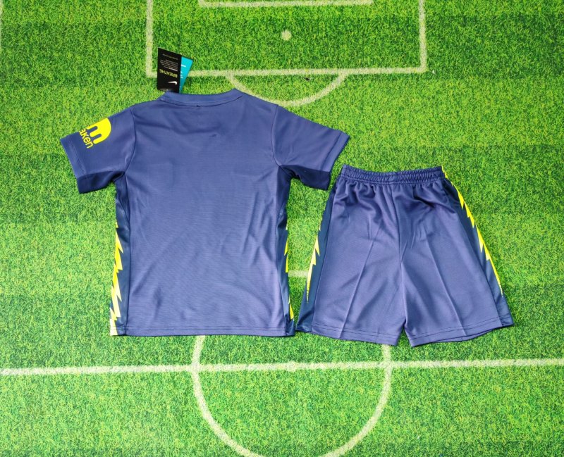 2025-2026 away kids Atletico Madrid Soccer Jerseys + free socks