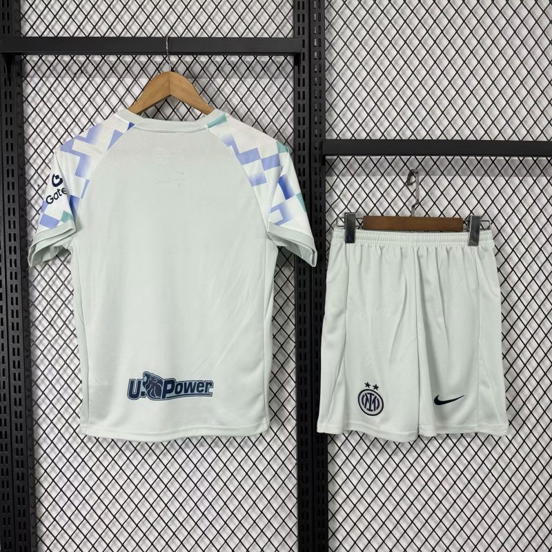 2025-2026 away kids Inter Milan Soccer Jerseys + free socks