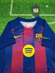 2025-2026 kids Barcelona home size 16-28 + free socks