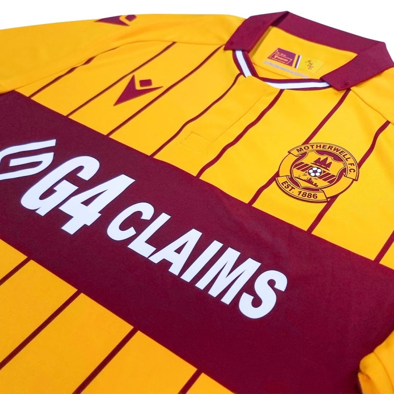 2025-2026 home Motherwell Soccer Jerseys