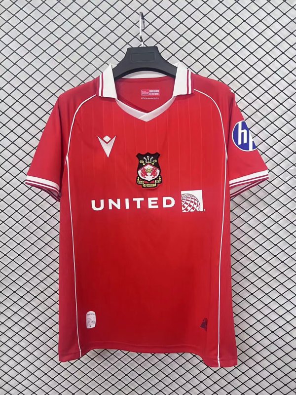 2025-2026 home Wrexham Soccer Jerseys S-4XL