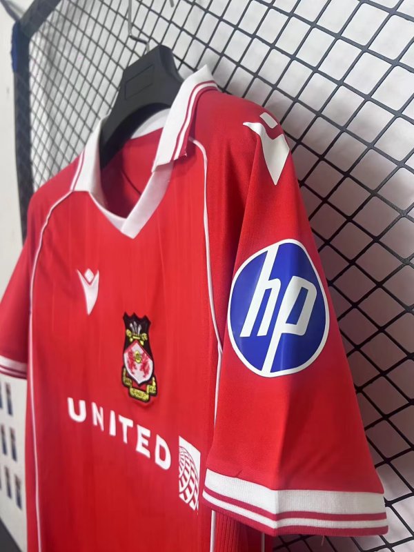 2025-2026 home Wrexham Soccer Jerseys S-4XL