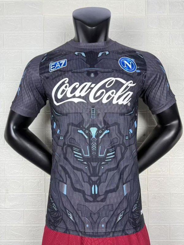 2025-2026 Pre-match Napoli Soccer Jerseys Player version