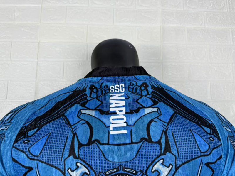 2025-2026 Pre-match Napoli Soccer Jerseys Player version