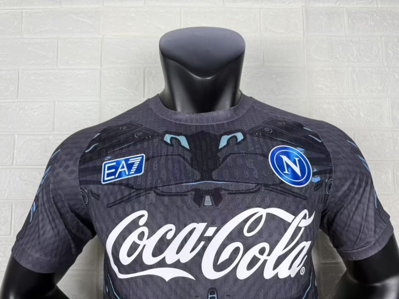 2025-2026 Pre-match Napoli Soccer Jerseys Player version