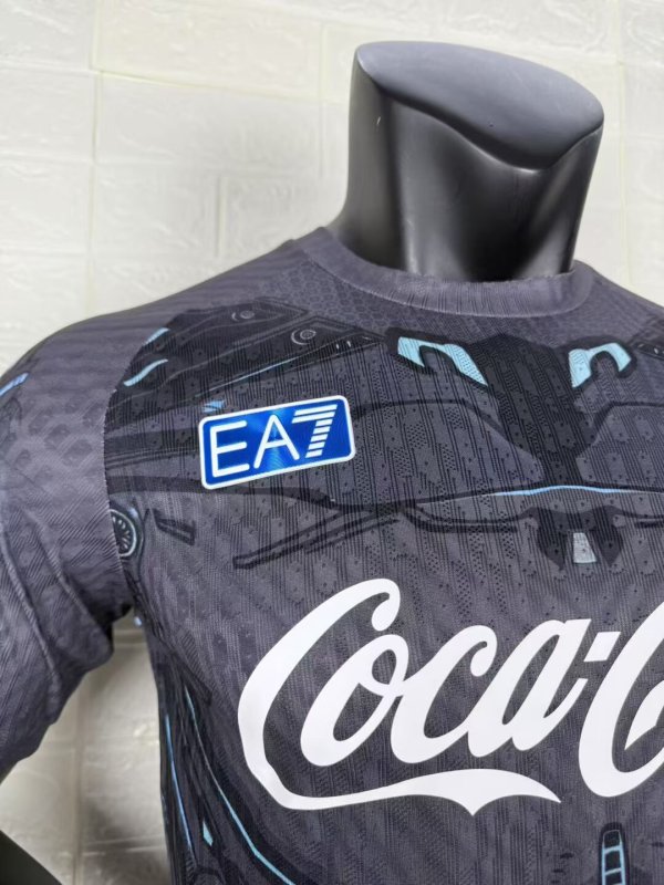 2025-2026 Pre-match Napoli Soccer Jerseys Player version