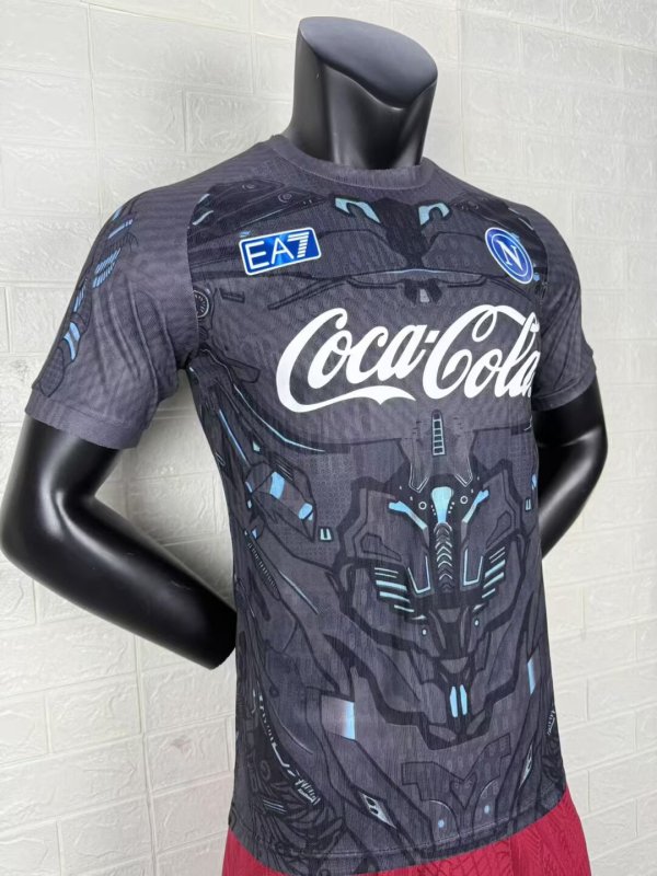 2025-2026 Pre-match Napoli Soccer Jerseys Player version