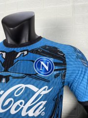 2025-2026 Pre-match Napoli Soccer Jerseys Player version