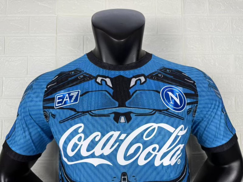 2025-2026 Pre-match Napoli Soccer Jerseys Player version