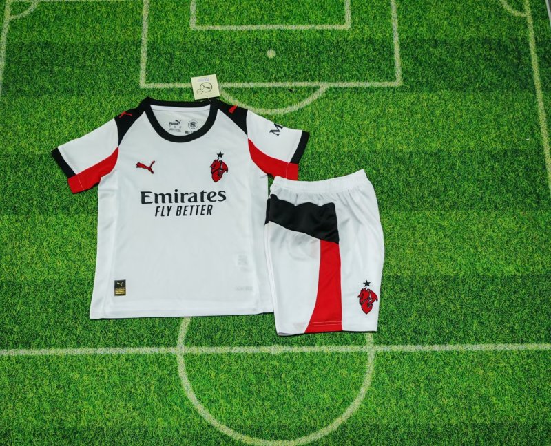 25/26 kids AC Milan away+ free socks