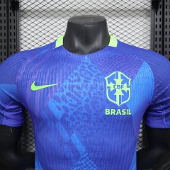 Brazil away Soccer Jersey 2025-2026 Player Version