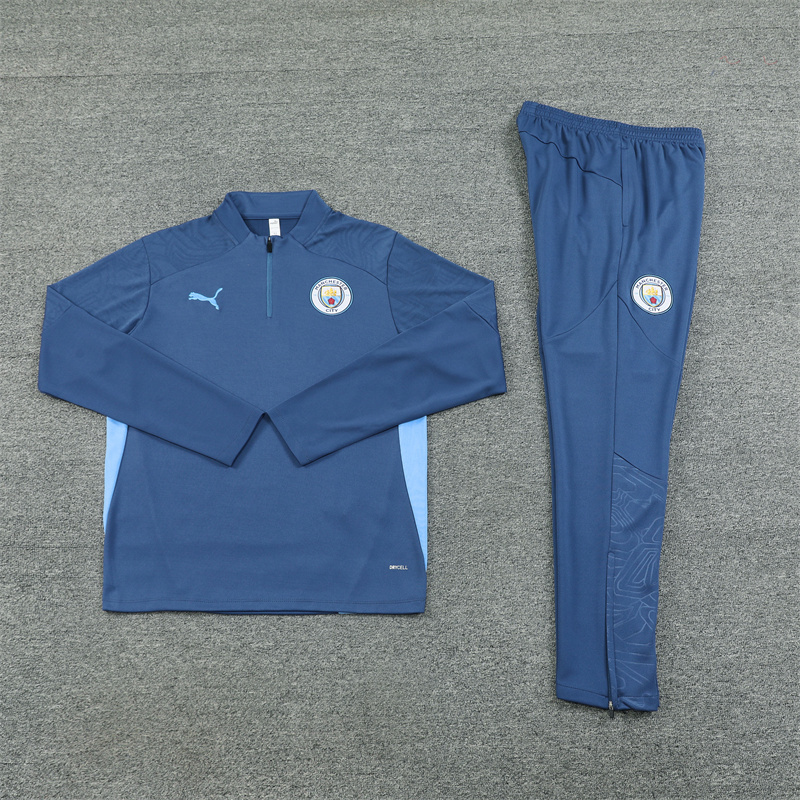 24-25 Manchester City Royal Blue men kids adult youth