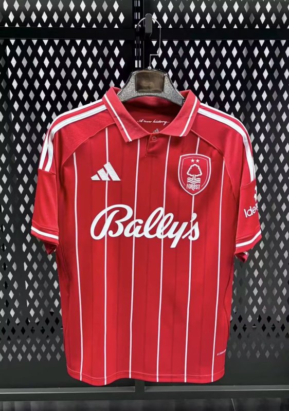 2025-2026 home Nottingham Forest jerseys S-4XL