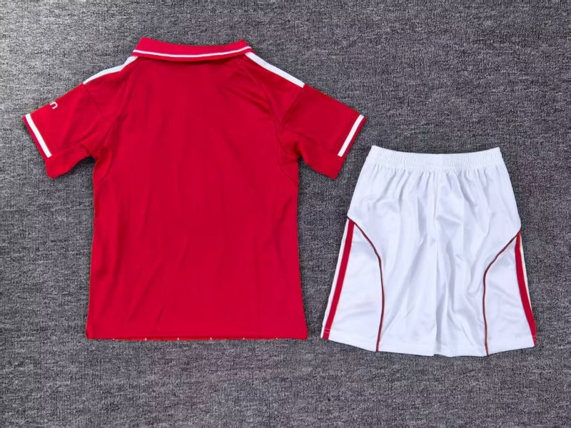 2025-2026 home Nottingham Forest kids Soccer Jerseys + free socks