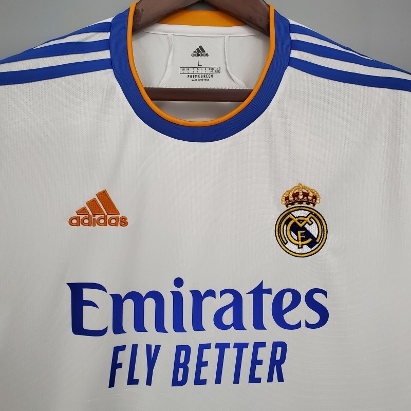 2021-2022 Real Madrid home jerseys