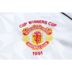 1991 Manchester united (LS) CUP WINNERS CUP Final Soccer Jerseys