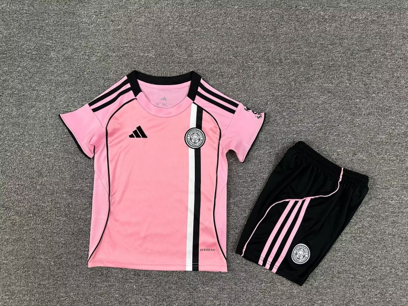 2025-2026 third Leicester City kids Soccer Jerseys + free socks
