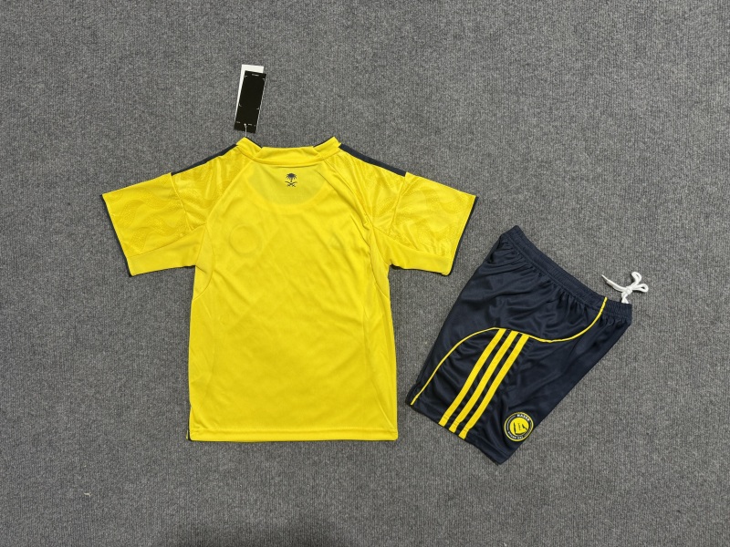 25/26 Al-Nassr home kids + free socks