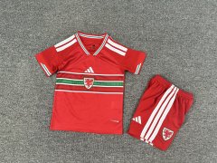 2026-2027 Wales home jersey kids + free socks