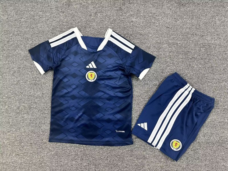 2026-2027 Scotland home Soccer Jersey kids free socks