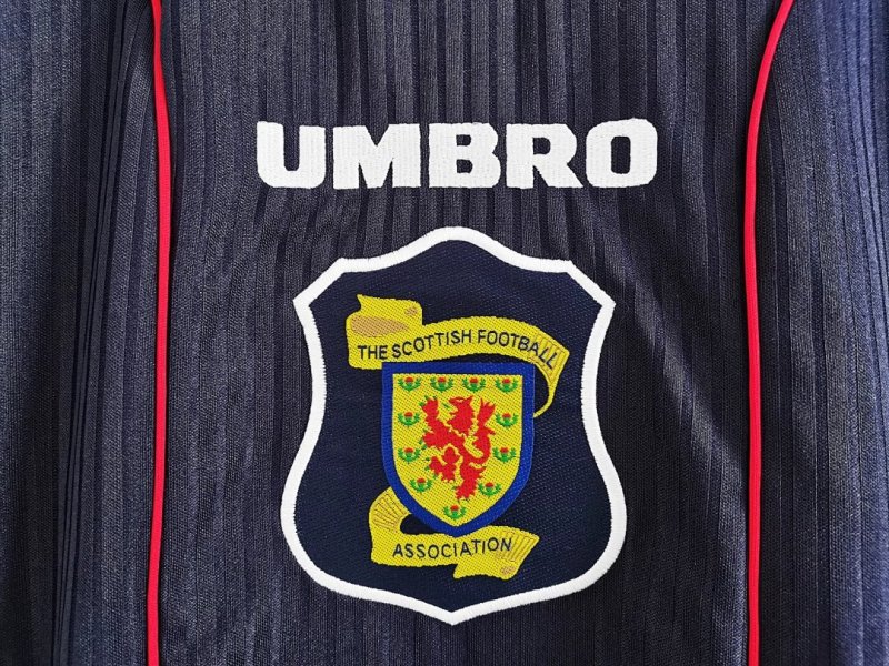 96-98 home Retro Scotland Soccer Jerseys