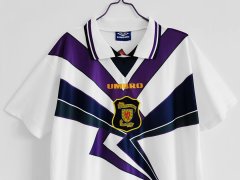 94-96 away Retro Scotland Soccer Jerseys