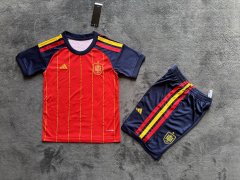 2026 Spain home jersey kids + free socks