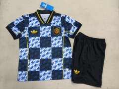 2025-2026 Manchester United train jersey kids + free socks Light green