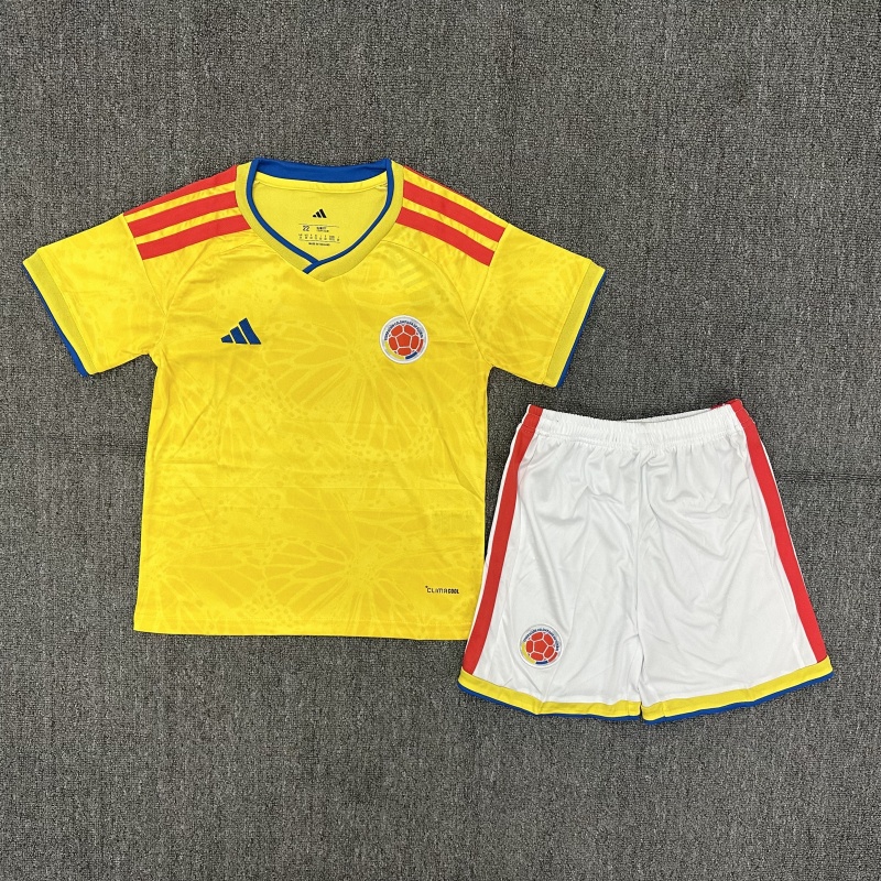 2026 Colombia home jersey kids + free socks