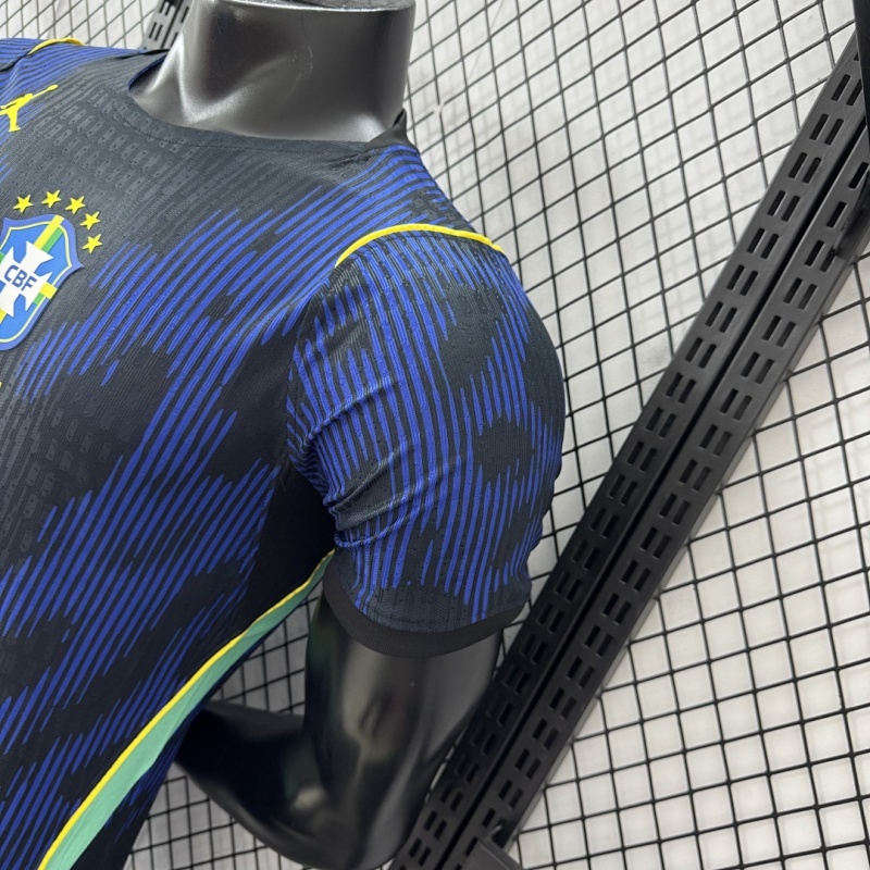 Brazil away Soccer Jersey 2026-2027 Player Version