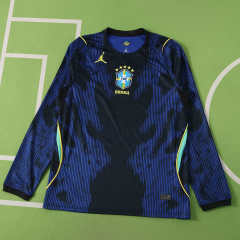 2026 FIFA World Cup Brazil away Long sleeved Fan version