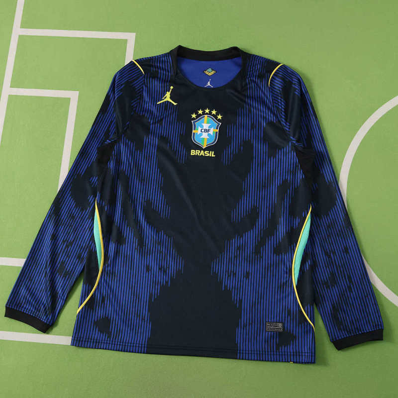 2026 FIFA World Cup Brazil away Long sleeved Fan version