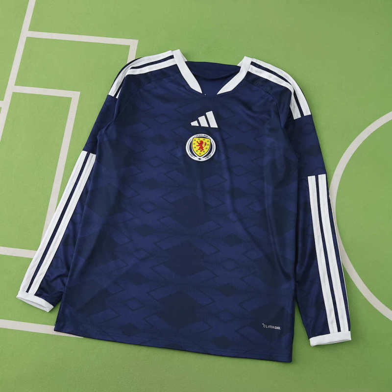 2026 FIFA World Cup Scotland home Long sleeved Fan version