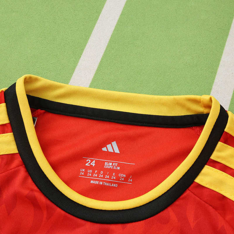 2026 FIFA World Cup Belgium home Kids kit + free socks