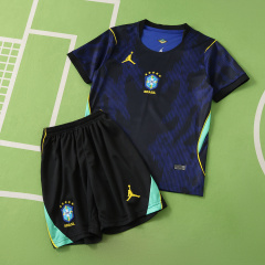 2026 FIFA World Cup Brazil home Kids kit + free socks
