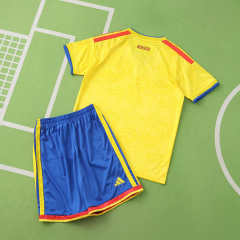 2026 FIFA World Cup Colombia home Kids kit + free socks